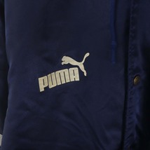 プーマ PUMA ナイロンジャケット 裏ボア フード 160 紺 赤 グレー /DF ■OS ■GY01 キッズ_画像5