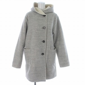  Urban Research URBAN RESEARCH coat middle lining boa wool .F gray /AT5 lady's 