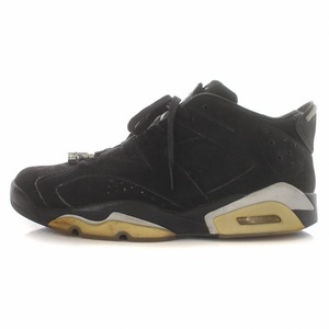 ナイキ NIKE Air Jordan 6 Retro Low Chrome 2015 エアジョーダン レトロ ロー クローム 9.5 27.5cm 黒 ブラック 304401-003