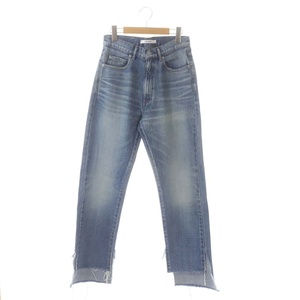 セルリ CELERI Side Slit Denim デニムパンツ ジーンズ 38 青 ブルー /MF ■OS レディース