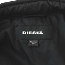 ディーゼル DIESEL 中綿ジャケット キルティング ナイロン アウター M 黒 ブラック /AN7 メンズ_画像3