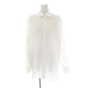 ブラミンク BLAMINK 22AW コットン レギュラーカラーシャツ 長袖 36 白 ホワイト /DF ■OS レディース