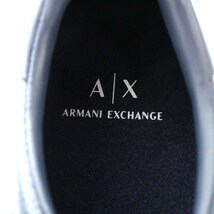 アルマーニエクスチェンジ A/X ARMANI EXCHANGE スニーカー レザー 28.6cm 紺 ネイビー ■GY08 /AK3 メンズ_画像3