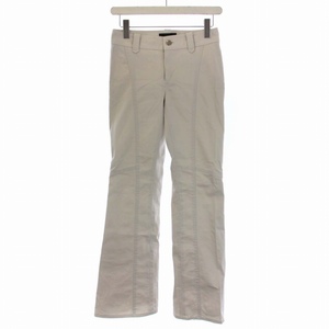  Untitled UNTITLED chino pants Zip fly made in Japan 1 S light gray 153-64216 /BM #GY21 lady's 