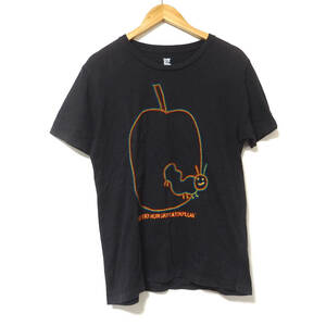 【送料無料】グラニフ×エリックカールTシャツ/Mサイズ　刺繍デザイン　はらぺこあおむし　Design Tshirts Store graniph