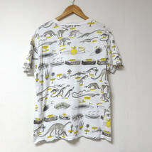 【送料無料】グラニフTシャツ２枚セット/Lサイズ　恐竜　ビーチ　メンズ　Design Tshirts Store graniph_画像4