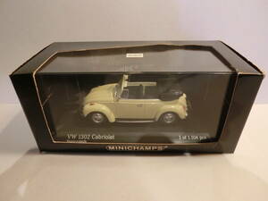 PMA製 1/43 フォルクスワーゲン　1302　カブリオレ　タイプ I　ビートル　＊送料350円～ VW Type I Beetle Cabriolet Shantung Yellow　