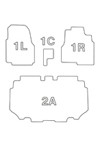 クラッツィオ フロアマット Nボックスカスタム JF3/JF4 EH-2045 Clazzio N-BOX ホンダ スタンダードタイプ 立体 Clazzio_画像5