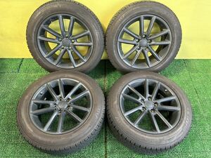 215/60R17 2019年スダットレス グッドイヤー　タイヤアルミセット　5穴 PCD114.3 ET+45 17×7.5J ハブ71.5mm