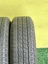 145/80R12 80/78N LT 2019年ノーマル ヨコハマ　SUPER VAN 356 タイヤホイールセット　4穴 PCD150 ET+87(手測り) 12×3.5J ハブ113mm_画像4