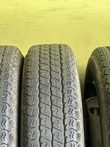 145/80R12 80/78N LT 2019年ノーマル ヨコハマ　SUPER VAN 356 タイヤホイールセット　4穴 PCD150 ET+87(手測り) 12×3.5J ハブ113mm_画像6