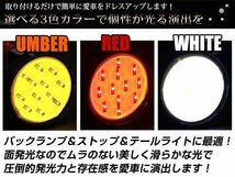 メール便 LEDバルブ T20 COB面発光 シングル球 ホワイト 白 2個セット バックランプ ウインカー ナンバー灯 ライセンスランプ等に 汎用_画像3