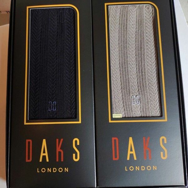 新品　メンズ　DAKS LONDON ソックス　ビジネスソックス　靴下