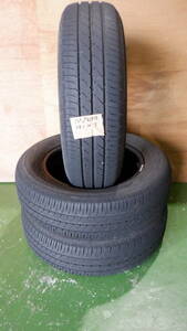 中古 トーヨータイヤ NANO ENERGY NE3 155/70R13 21年製 ３本 ミライース・エブリーワゴン・アトレーワゴン などに