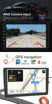 9インチ適用2012 プリウス 専用 パネル iPhone CarPlay Android 11 ナビ ディスプレイオーディオ 新品 AHDカメラ付 2G/32G Xoh031_画像3