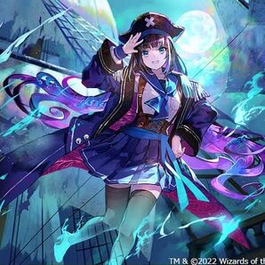 未使用品 MTG 幽体の船乗り プレイマット 藤ちょこイラスト