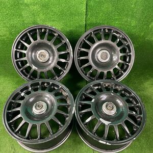 838☆超希少☆WORK PIETRA CORSE 16×7J +50 114.3 4穴 5穴 マルチ ワーク ピエトラ コルス ラリー 旧車 当時物 アルミホイール