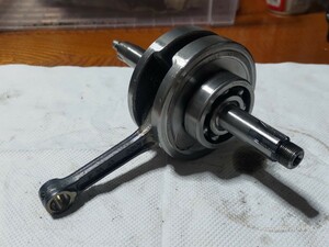 【ジャンク】横型 49.5mmクランクシャフト カブ90 中華110cc ロングストローク モンキー ダックス シャリー ボアアップ C50 Z50 AB27 等に