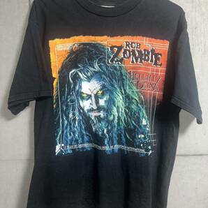 90s ROB ZOMBIE HELLBILLY DELUXE ロブ・ゾンビ ヴィンテージ Tシャツ ロック XL SATAN-O-PHONIC WINTER LAND WHITE ZOMBIE ホワイトゾンビ