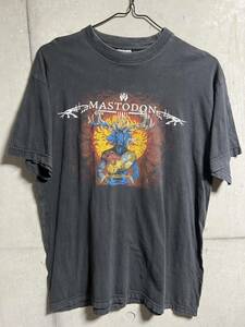 00s ヴィンテージ 当時物 MASTODON BLOOD MOUNTAIN Tシャツ マストドン ブラッド マウンテン ヘヴィメタル ヘビメタ 2007年 オリジナル
