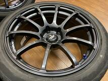 ◆美品◆YOKOHAMA ヨコハマ アドバンRS 18インチ◆9J+29 5H114.3◆ブリヂストン レグノ GRXI 245/40R18 2017年製造 ランエボ 等◆_画像6