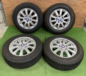 195/65R15　FALKEN/HS449 EURO WINTER【2020】社外アルミ　15×6Ｊ　ET43　5Ｈ/114.3　4本セット！