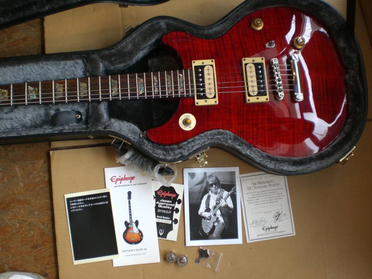 ヤフオク! -「epiphone tak matsumoto」(ギター) (楽器、器材)の落札