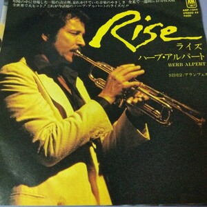 ハーブ　アルパート　herb alpert ライズ　rise 79年　ep 7inch ジャズ　ファンク　jazz funk ノートリアスビッグ　ネタ　手拍子　