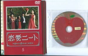 ●A2638 R中古DVD「恋愛ニート 忘れた恋のはじめ方」全5巻 ケース無 仲間由紀恵/佐々木蔵之介　レンタル落ち