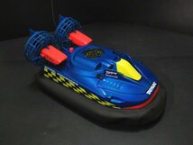 XU941◇タイヨー 水陸両用RC タイフーンホバークラフト T-4 ブルー 箱付 / TAIYO TYPHOON HOVERCRAFT ラジコンボート / 未使用 / 現状渡し_画像2