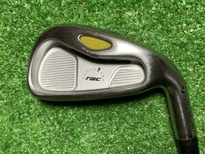 中古 単品アイアン　TaylorMade テーラーメイド　rac　OS　4番アイアン　純正スチール　S【AI-1342】