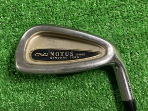 中古 単品アイアン　Mizuno ミズノ　NOTUS　SYNCHRO TURN　ST-70　8番アイアン　純正カーボン　R【AI-2109】