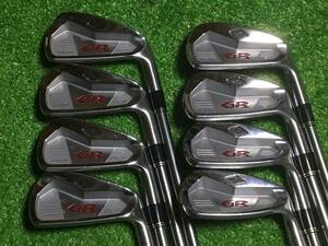 his-026 中古　ブリヂストン　ツアーステージ/TOUR STAGE X-BLADE GR C-1　#3,#4,#5,#6,#7,#8,#9,PW　8本セット　純正カーボン　R
