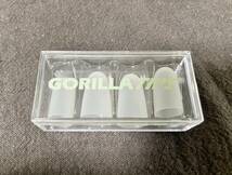 ◆ Gorilla Tips Medium Clear フィンガープロテクター ケース入り中古_画像1