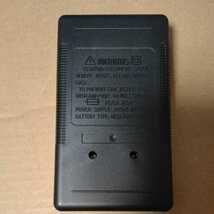 ◇デジタルテスター 電子計測器 AC/DC電圧 DC電流 抵抗 マルチメーター 電池付き_画像3
