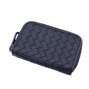 【中古】 Bottega Veneta ボッテガウェネタ コインケース イントレチャート コンパクトジップ 23014407 AS