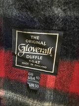 GLOVERALL ダッフルコート 英国製 ネイビーmade inENGLAND ビンテージ サイズ40 グローバーオール _画像3