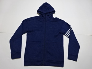 ■0916■アディダス●ADIDAS●スウェット トレーナー KT FLEECE JK ノーブルインディゴ DM8544 M●