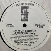 ◆ Jackson Browne - Lawyers in Love ◆12inch US盤 PROMO ベストヒットUSA系ヒット!!_画像2