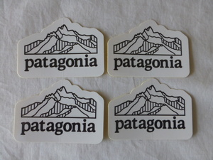 patagonia LINE LOGO RIDGE ※４枚セット ステッカー ※4枚セット LINE LOGO RIDGE フィッツロイ ライン ロゴ リッジ パタゴニア PATAGONIA