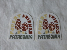 patagonia FOREST FRIENDS PATAGONIA ステッカー※ 2枚セット ※ FOREST FRIENDS PATAGONIA パタゴニア PATAGONIA patagonia_画像1