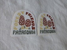 patagonia FOREST FRIENDS PATAGONIA ステッカー※ 2枚セット ※ FOREST FRIENDS PATAGONIA パタゴニア PATAGONIA patagonia_画像4