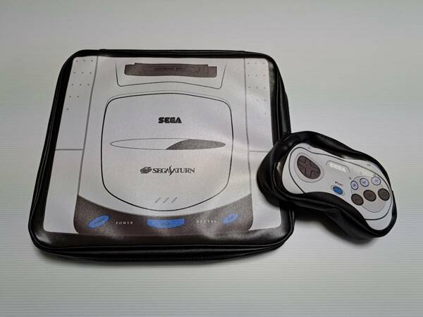 セガサターン タブレットケース ポーチ付き 新品 未使用 SEGASATURN SEGA 即決 送料無料