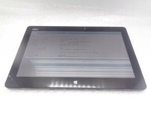 ジャンク品 FUJITSU ARROWS Tab Q616/P/m3-6Y30 900MHz/4GB/SSD128GB/カメラ/無線/BIOS確認済み(F523)