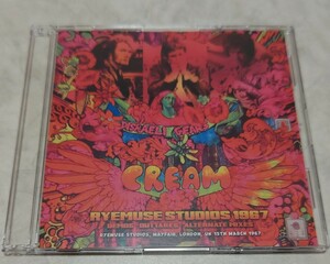 クリームCREAM - RYEMUSE STUDIOS 1967（CDR)Demos, Outtakes, Alternate MixesRyemuse Studios, Mayfair, London, UK 15th March 1967 SBD