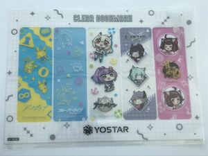 C102 コミケ yostar クリアしおりセット アークナイツ ブルーアーカイブ アズールレーン エーテルゲイザー 雀魂