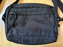 19SS Supreme Shoulder Bag Black シュプリーム ショルダー バッグ ショルダーバッグ バック かばん ブラック 黒_画像4