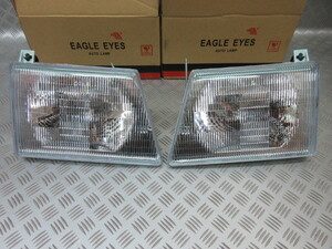 FR112 FORD 1992-1996 エコノライン ヘッドライト E150 E350 E550 等々 ヘッドランプ 左右set 純正OEM NEW！ EAGLE EYES or TYC