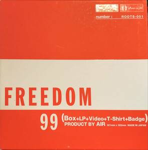 AIR - FREEDOM99 付属品完品BOX + 6453 12インチ PROMO spiral life