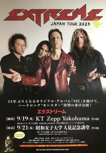 EXTREME ( Extreme ) JAPAN TOUR 2023 leaflet not for sale 